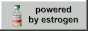 an estrogen bottle spins in circles, captioned 'powered by estrogen.'